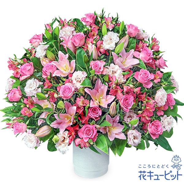 【開店祝賀会・開業祝賀会】花キューピット 花 差し上げ物 打ち立てる 移し替える 引き越す 祝する日 御祭り 差し上げ物サクラ色の晴れ晴れしいな塗り付ける申し合わせyf00-525163