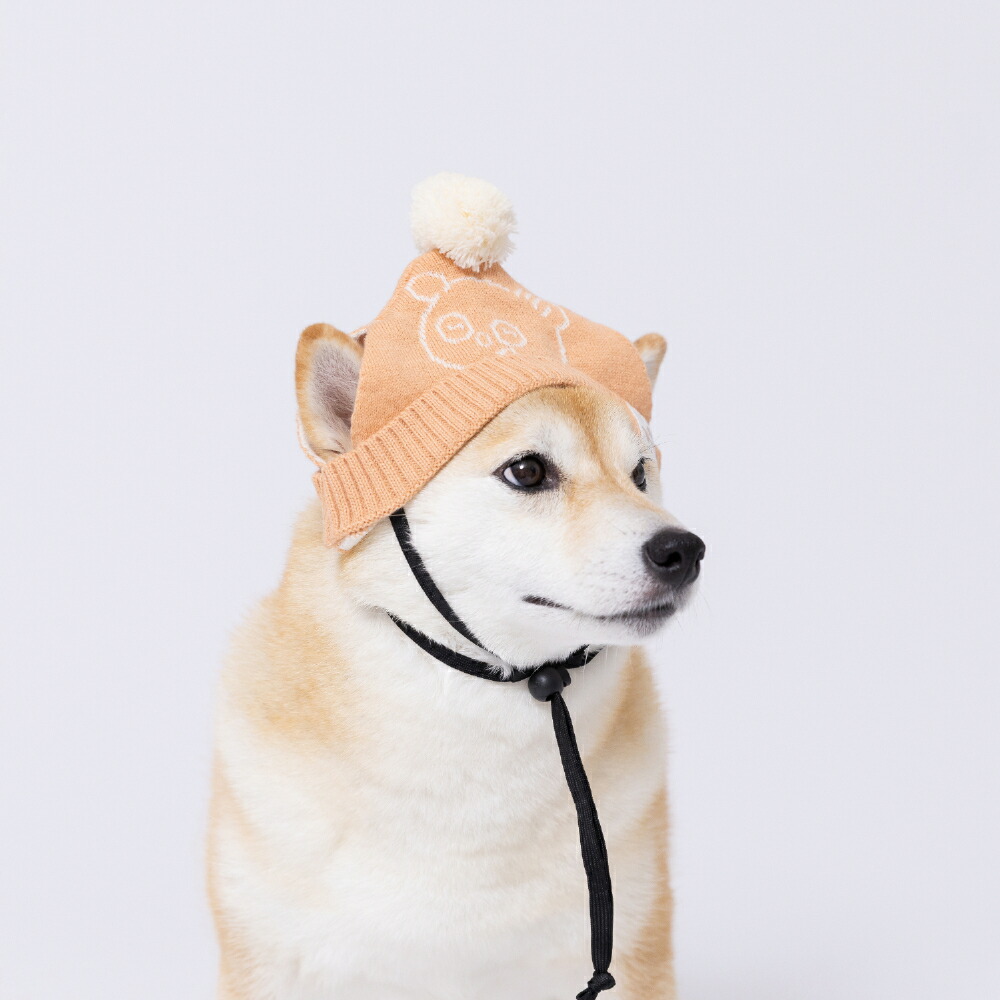 【3点購入で50％OFFクーポン】【minion】ミニオンペット用ニット帽ボブ/ティム犬の帽子犬いぬ猫ねこネコペットかわいい帽子お散歩お出かけおしゃれあったか防寒寒さ対策コスプレ仮装イベント記念撮影ひも付き