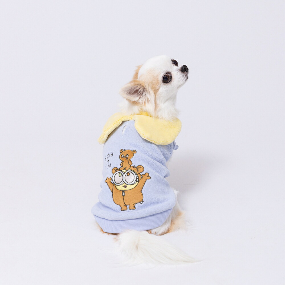 【10/5限定P10倍】【minion】ミニオンフリースウエア犬いぬ犬服秋冬服秋服冬服ペットウェアドッグウェアミニチュアダックスかわいいおしゃれあったかもこもこ防寒寒さ対策お散歩お出かけ小型犬中型犬女の子男の子