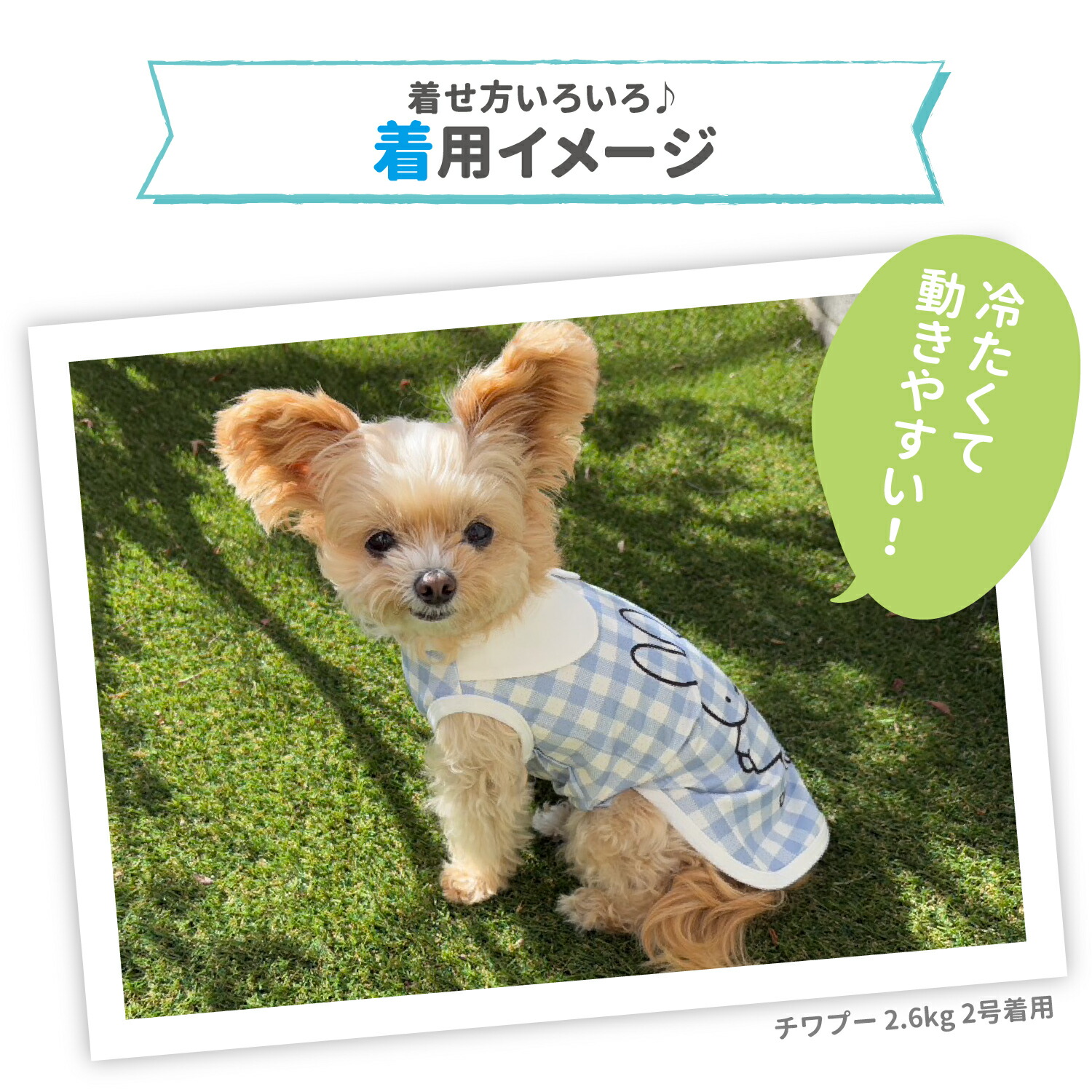 [Buy 3 items and get 10% off with this coupon!] New Product [miffy] Miffy Collared Cool Tank Top Dog Clothes Pet Supplies Dog Dog Pet Spring Clothes Summer Clothes Spring/Summer Clothes Dog Wear Pet Wear Miniature Duck Cool Cool