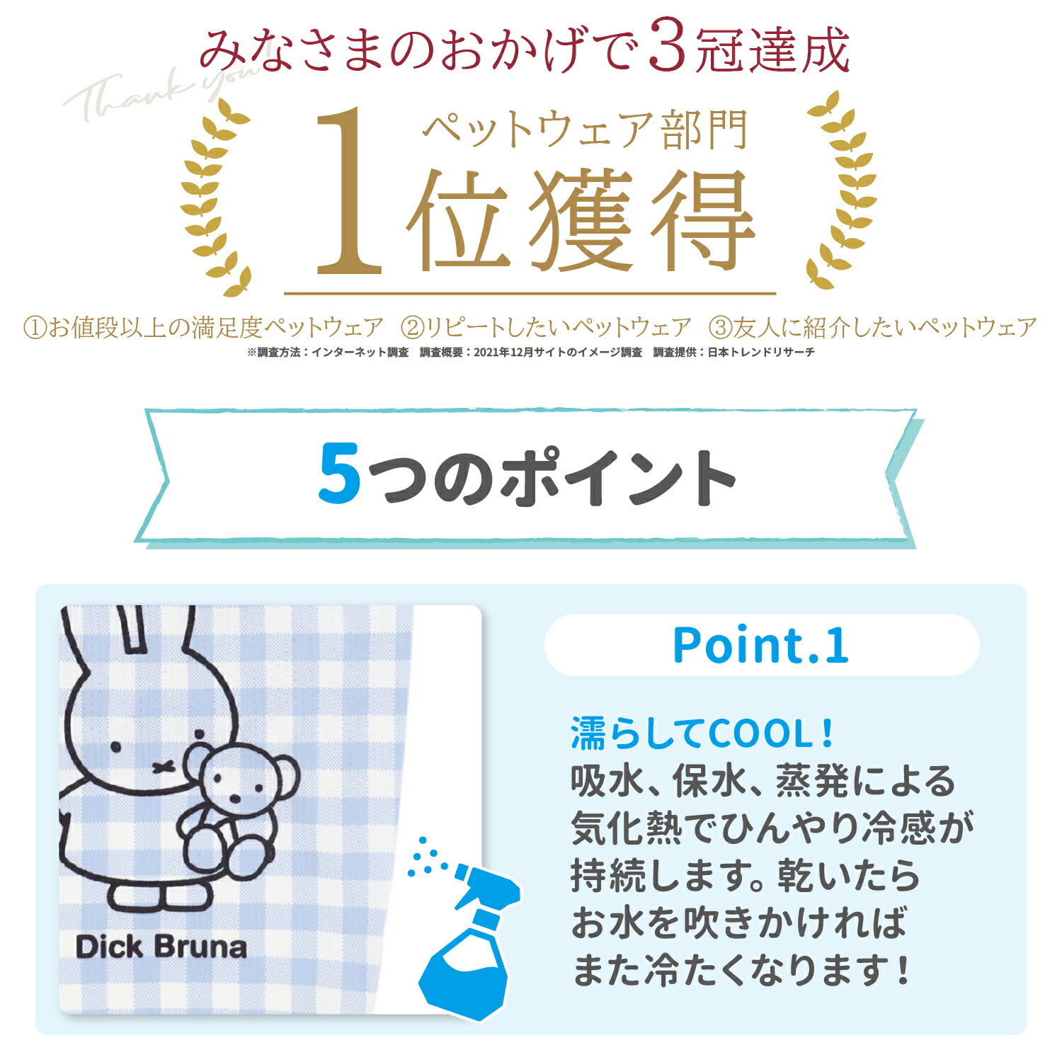 [Buy 3 items and get 10% off with this coupon!] New Product [miffy] Miffy Collared Cool Tank Top Dog Clothes Pet Supplies Dog Dog Pet Spring Clothes Summer Clothes Spring/Summer Clothes Dog Wear Pet Wear Miniature Duck Cool Cool