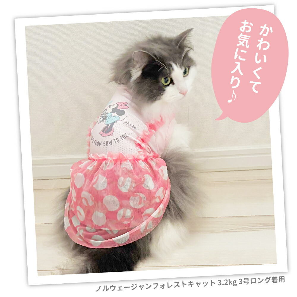 [Buy 3 items and get 10% off with this coupon] New Product [Disney] Disney Minnie Ribbon Dress Dog Clothes Pet Supplies Dog Dog Pet Spring Clothes Summer Clothes Spring/Summer Clothes Dog Wear Pet Wear Miniature Duck Cool Cool