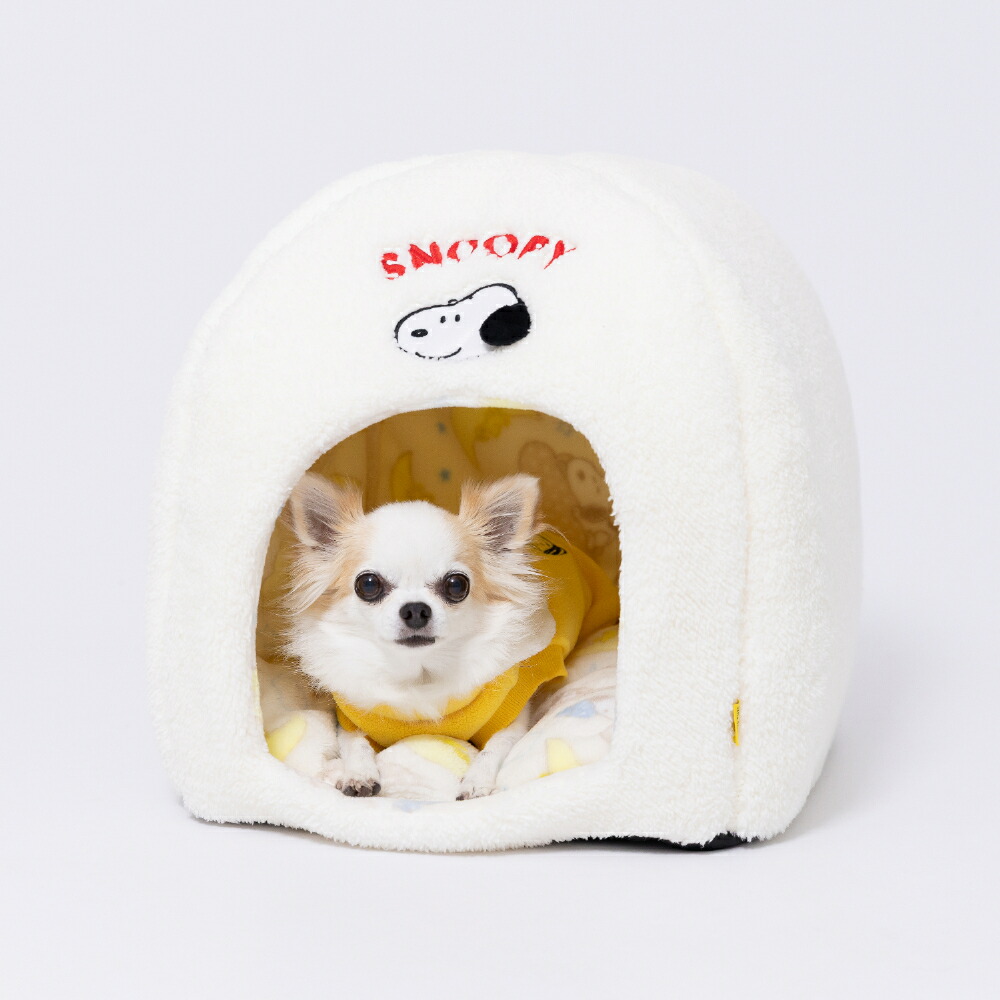 【PEANUTS】ピーナッツSNOOPYスヌーピー曇柄ボアドームベッドペットベッドペットベットブランケットペット用クッション犬用猫用秋冬あったか寝具マットうさぎウサギ猫ベッド犬ベッドかわいい防寒寒さ対策ドーム型