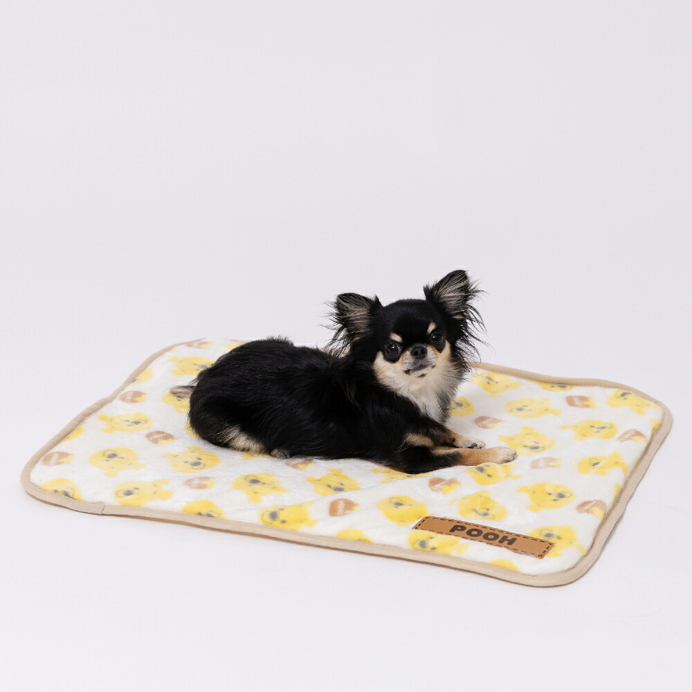 【Disney】ディズニープーさんハニーボアブランケットMサイズペットベッドペットベットブランケットペット用クッション犬用猫用秋冬あったか寝具マットうさぎウサギ猫ベッド犬ベッドかわいい防寒寒さ対策