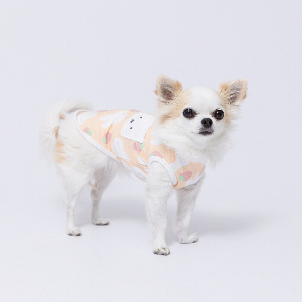 [Buy 3 items and get 10% off with this coupon] New Product [miffy] Miffy Cool Tank Top Dog Clothes Pet Supplies Dog Pet Spring Clothes Summer Clothes Spring/Summer Clothes Dog Wear Pet Wear Miniature Duck Cool Cool Feeling
