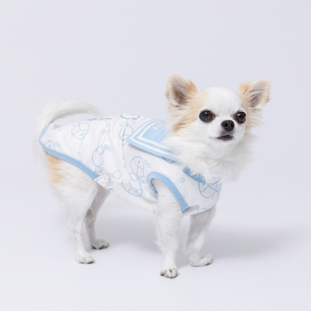[Buy 3 items and get 10% off with this coupon] New Product [miffy] Miffy Sailor Cool Tank Top Dog Clothes Pet Supplies Dog Dog Pet Spring Clothes Summer Clothes Spring/Summer Clothes Dog Wear Pet Wear Miniature Duck Cool Cool