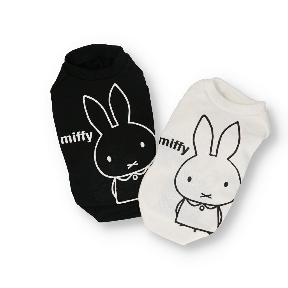 楽天市場 Miffy ミッフィーｂｉｇフェイストレーナー Mf223 023 019 犬服 ペットウェア ペット用品 Dog With Me