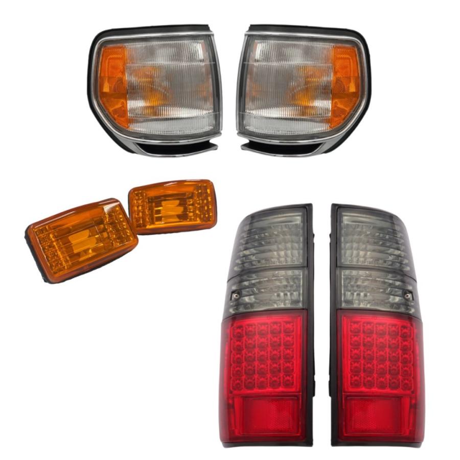 TOYOTA トヨタ ランクル ランドクルーザー 80系 全年式 コーナーランプ サイドマーカー テールランプ 3点 312-1554L/R-AS 212-1955P3B-VSR