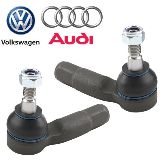 正規優良品 AUDI アウディ A1 (GB) A3 S3 RS3 (8P 8V 8Y) Q2 SQ2 (GA) ワーゲン ゴルフ5 ゴルフ6 ゴルフ7 ゴルフ8 ザ・ビートル ポロ イオス シロッコ ジェッタ T-Roc T-Cross VW ステアリング タイロッドエンド 左右 2個 SET 2Q0423811 2Q0423812 1K0423811J 1K0423812J