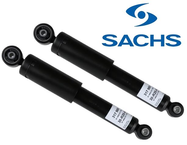 SACHS製 FIAT フィアット 500 500C 312 0.9 TwinAir 1.2 1.4 ABARTH アバルト 1.4T リア リヤ ショックアブソーバー 左右 2本 セット 317969 317-969｜アイアンドアール