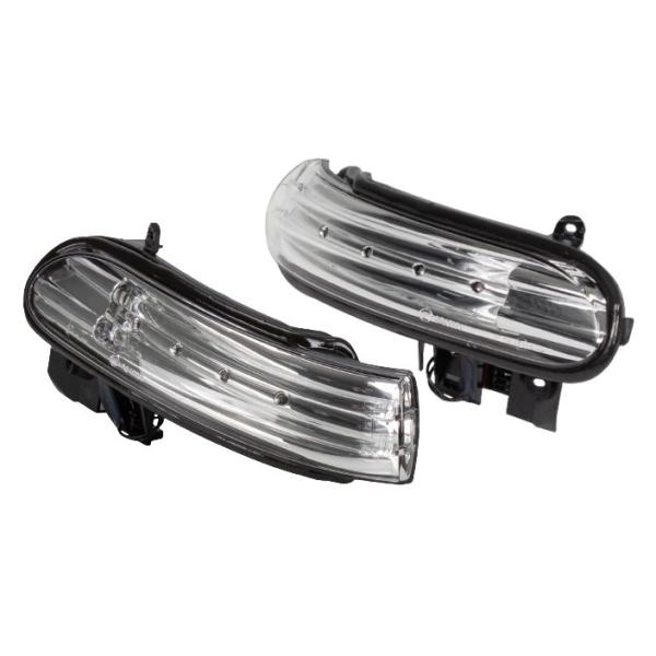 正規純正品 メルセデス ベンツ ドア ミラー ウィンカー 左右 SL R230 SL350 SL500 SL550 SL600 SL55 SL63 SL65 1718200421 1718200321|アイアンドアール