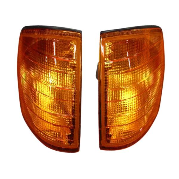 正規DEPO製 ベンツ DEPO製 Eクラス W124 全般 イエロー オレンジ ウィンカー 左右 セット 440-1606L/R-WE-Y ブリンカー セット 高品質 ウインカー｜アイアンドアール