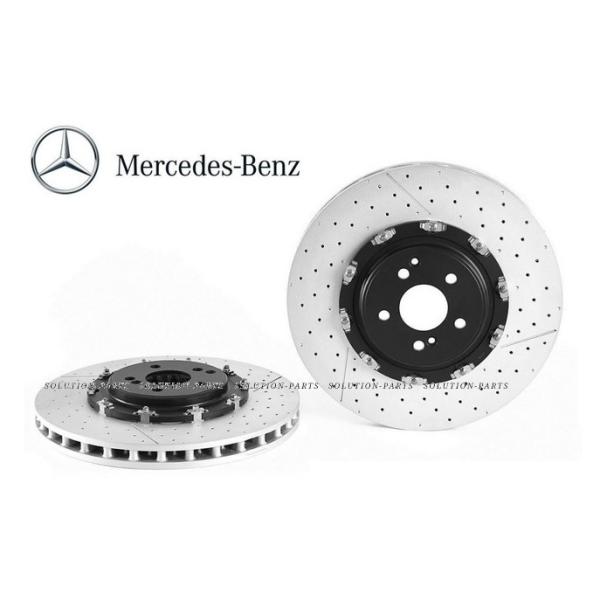 正規BREMBO製 メルセデスベンツ ベンツ AMG フロント ブレーキローター 左右 Cクラス W204 C63 ブレーキ ディスクローター ローター 2枚 2304211212 ブレンボ|アイアンドアール