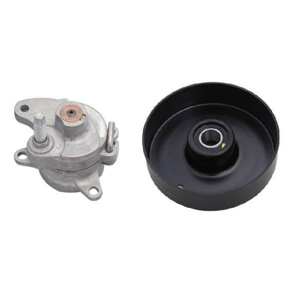正規純正OEM ベンツ ファンベルト ベルト テンショナー + プーリー SET Eクラス W124 W210 SLKクラス R170 外ベルト用 1112000770 1112000070