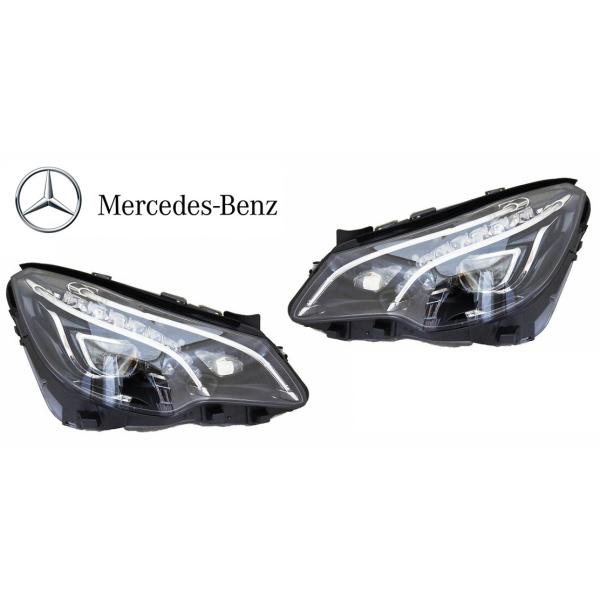 正規純正品 ベンツ W207 C207 A207 後期 LED ヘッドライト ライト 左右 Eクラス E250 E350 E400 E550 2078208761 2078208861｜アイアンドアール