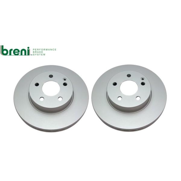 breni製 ベンツ フロント ブレーキローター ディスクローター 左右 Cクラス W204 C180 C200 C250 C300 Eクラス W212 E220 E250 2124211312 212-421-1312
