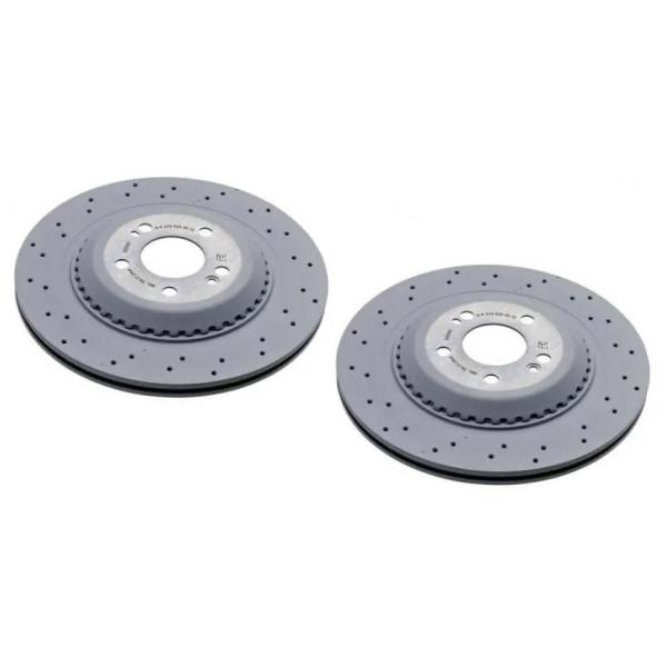 正規純正品 ベンツ リア ブレーキローター ディスクローター ローター 左右 2枚 SET W222 C217 S300 S400 S450 S500 S560 2224231400 2224200672
