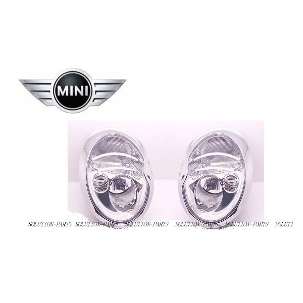 正規純正OEM BMW ミニ R50 R53 キセノン ヘッドランプ 左右 SET MINI クーパー ワン 63126933840 63126933841 ヘッドライト Cooper One ライト ランプ
