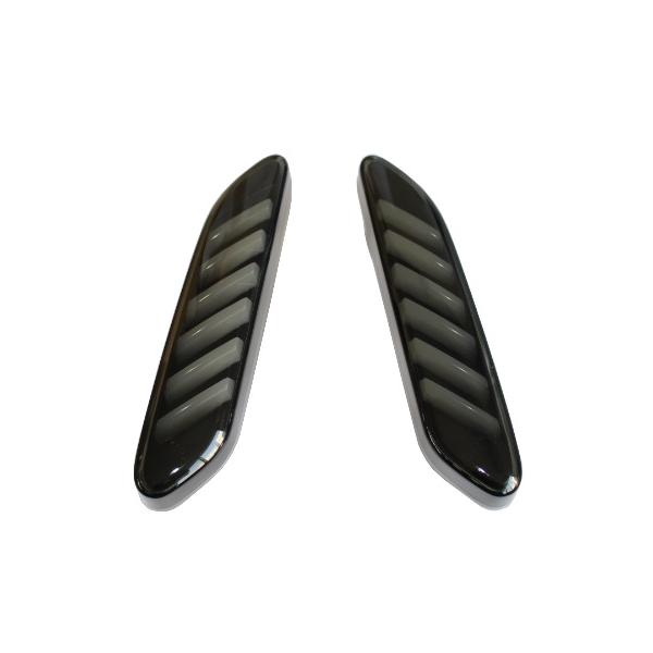 AutoStyle R60 クロスオーバー R61 ペースマン 2011y- 流れる LED シーケンシャル サイドウインカーレンズ マーカーレンズ インナーブラック 022089｜アイアンドアール 12,796円