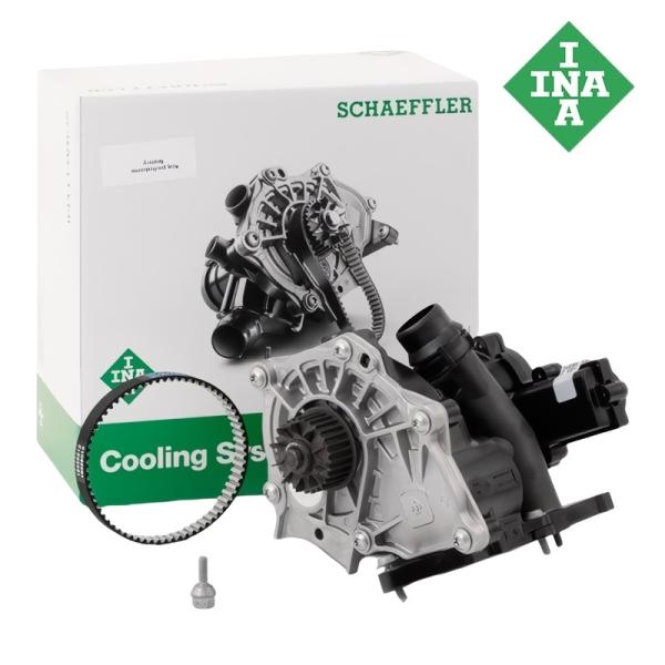 正規純正OEM AUDI ウォーターポンプ + サーモスタット Assy + トゥースベルト アウディ A1 A3 A4 A5 A6 A7 A8 Q2 Q3 Q5 TT 06L121111K 06L121012A 06K121605｜アイアンドアール