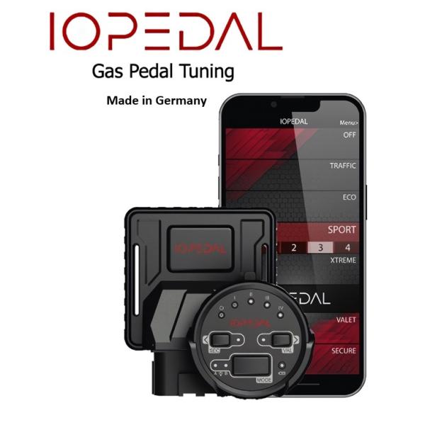 【IOPEDAL】 簡単取付 多機能 高性能 スロコン スロットルコントローラー 盗難防止 SMART スマート 453 フォーツー FORTWO FORFOUR フォーフォー A1014