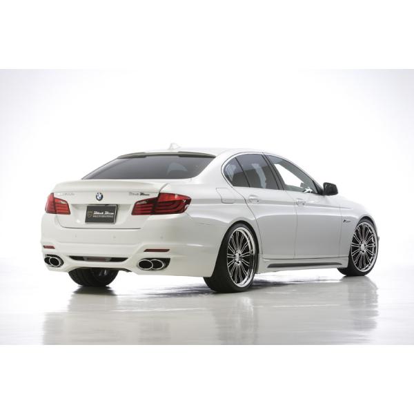 【WALD Black-Bison-Edition】 BMW F10 10y~ リア バンパー スポイラー エアロ バルド ヴァルド 5シリーズ ブラックバイソン リヤ｜アイアンドアール