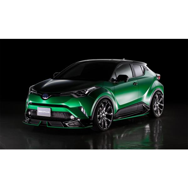 【WALD SPORTS-LINE】 TOYOTA C-HR ZYX10 / NGX50（H28.12~） サイドステップ 左右SET トヨタ CHR バルド ヴァルド