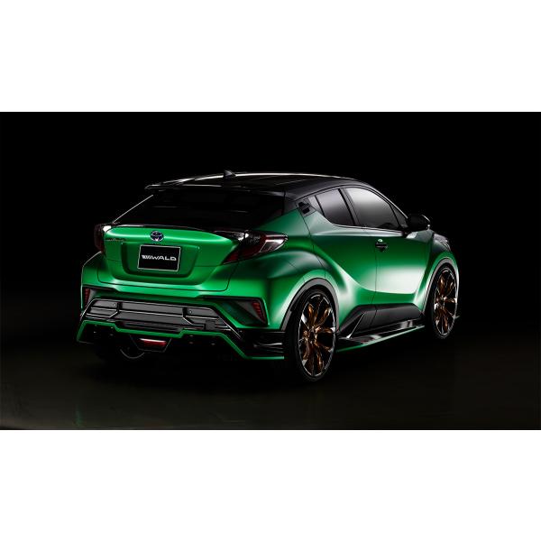 【WALD SPORTS-LINE】 TOYOTA C-HR ZYX10 / NGX50（H28.12~） リアディフューザー トヨタ CHR バルド ヴァルド スポイラー ディフューザー｜アイアンドアール