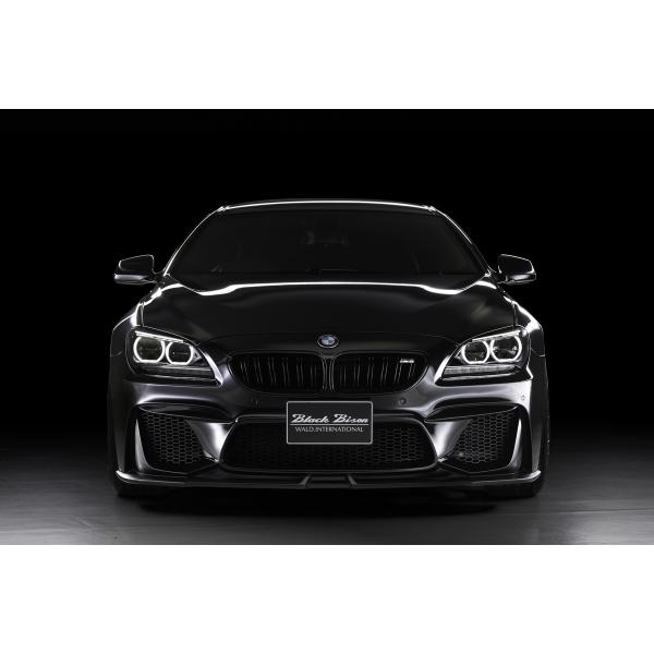 【WALD-BlackBison Edtion】 BMW F06 6シリーズ GranCoupe 2011y～ フロントバンパースポイラー ブラックバイソン グランクーペ スポイラー｜アイアンドアール