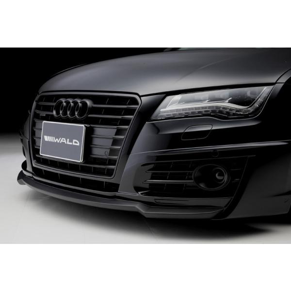 【WALD-SportsLine】 AUDI A7 4GC SportBack 2011y~2015y フロントハーフスポイラー スポーツバック スポイラー バルド ヴァルド アウディ