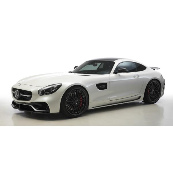 【WALD BlackBison Edtion】 Mercedes-Benz AMG GT 15y~ FRP製 フルエアロ 3点キット (F+S+R) エアロ ブラックバイソン バルド ベンツ C190