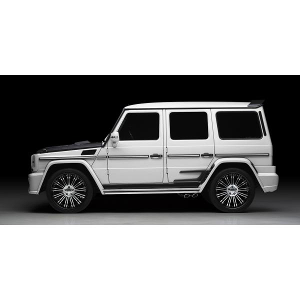 【WALD BlackBison Edtion】 Mercedes-Benz W463 ゲレンデ FRP製 リアドアパネル ブラックバイソン ベンツ ヴァルド Gクラス G55 G500 G550