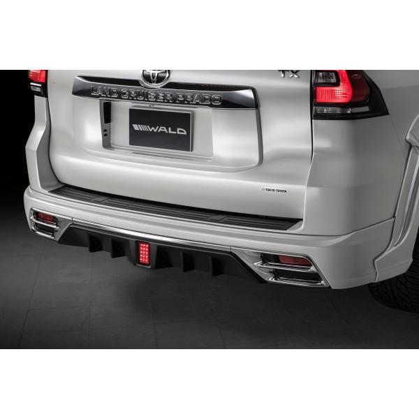 WALD Sports-Line TOYOTA ランドクルーザー プラド TRJ150W GDJ15#W H29.9～ リアスカート バルド ヴァルド リヤスカート エアロ ランクル