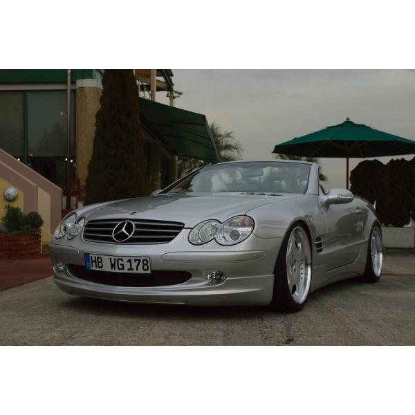 【WALD Executive Line】 Mercedes-Benz R230 ~06y SLクラス フロントスポイラー FRP スポイラー ベンツ SL350 SL500 SL550 SL600 SL63 46,200円