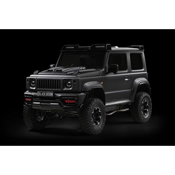 【WALD BlackBison】 ジムニー シエラ 2Pキット (F R) 2点キット エアロ バルド ヴァルド バンパー スポイラー