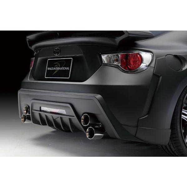 【WALD Sports-Line】 TOYOTA 86 リア リヤ バンパー スポイラー H24.4-H28.7 ZN6 ハチロク ヴァルド バルド リアバンパースポイラー
