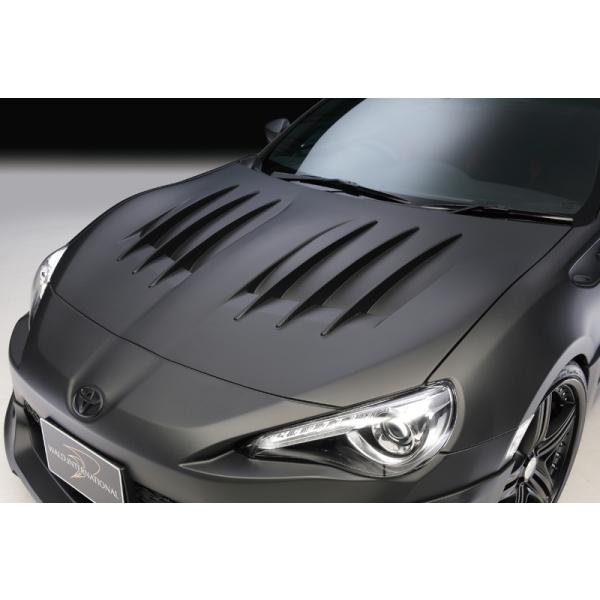 【WALD Sports-Line】 TOYOTA 86 エアロボンネット レインプロテクター H24.4-H28.7 ZN6 ハチロク ヴァルド バルド ボンネット