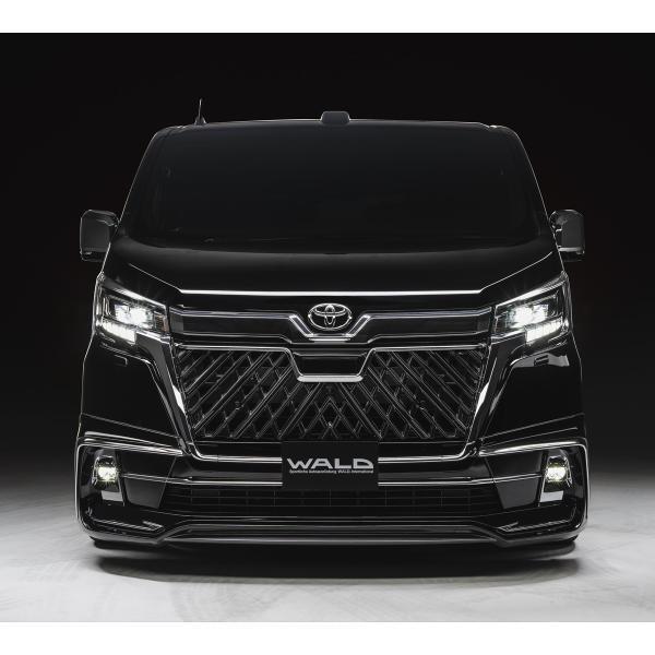 【WALD EXECUTIVE LINE】 トヨタ グランエース GRANACE R1.12- エアロ 4点 F R RS FG バルド ルーフ パーツ スポイラー グリル スカート 4P|アイアンドアール
