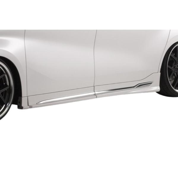 WALD EXECUTIVE LINE トヨタ 30系 アルファード S SC SR 後期 サイドステップ メッキ無 ヴァルド サイド ステップ エアロ パーツ
