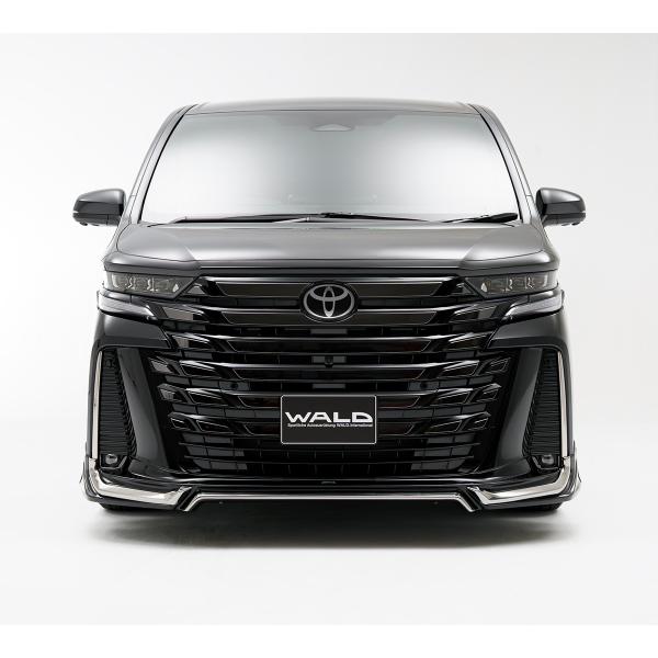 WALD トヨタ 40系 Z-Premie AAHH40W 45W TAHA40W 45W ヴェルファイア R5.6- フロントスポイラー スモークメッキG ヴァルド エアロ 40ヴェルファイア