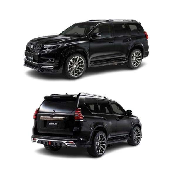 WALD BLACK BISON TOYOTA トヨタ ランドクルーザー プラド 150系 GDJ15#W TRJ150W フルキット 3点 OF H29.9- ヴァルド エアロセット エアロキット エアロ