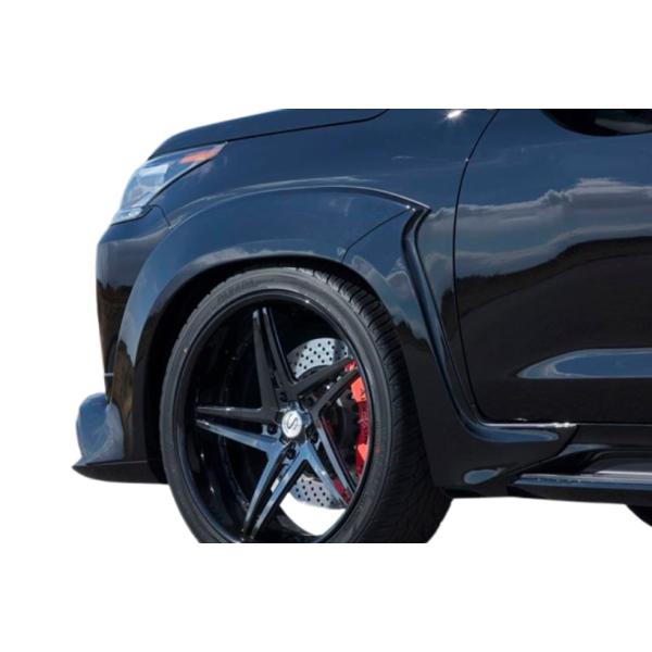 【AIMGAIN】 LEXUS 純正VIP EXE LX570 レクサス LX フロントワイドフェンダー URJ201W 2015.9- エイムゲイン フロント フェンダー エアロ