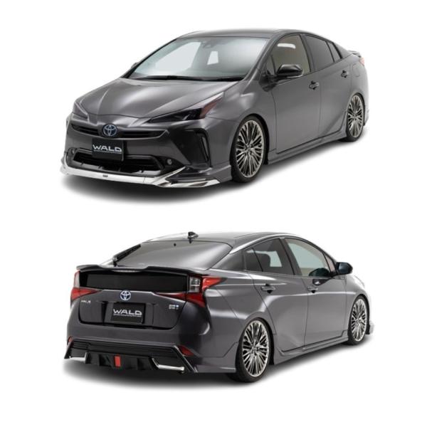 WALD EXECUTIVE LINE TOYOTA トヨタ PRIUS プリウス 50系 ZVW50 ZVW55 フルキット 4点 H30.12-R5.1 ヴァルド エアロセット エアロキット エアロ パーツ