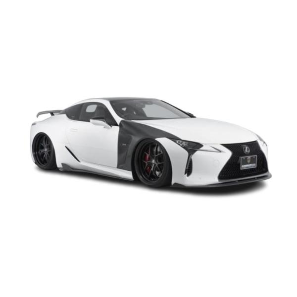 【AIMGAIN】 SPORT LEXUS レクサス LC LC500h LC500 フルキット 3点 FRP製 2017.3- GWZ100 URZ100 エイムゲイン エアロセット エアロキット