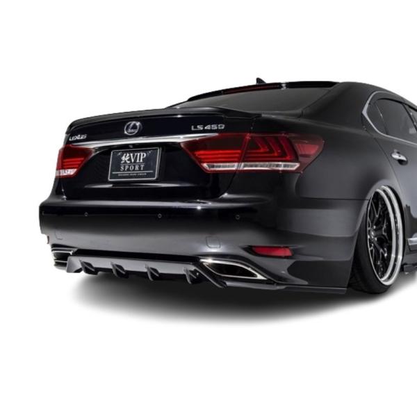 AIMGAIN 純VIP SPORT LEXUS レクサス 40系 LS 後期 LS460 LS600h F-SPORT リアアンダーディフューザー 2012.10-2017.10 エイムゲイン ディフューザー エアロ｜アイアンドアール