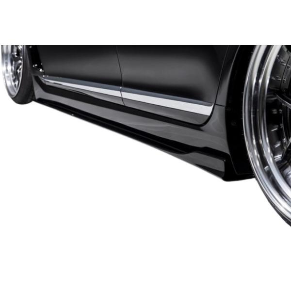【AIMGAIN】 純VIP SPORT LEXUS レクサス 40系 LS 後期 LS460 LS600h F-SPORT サイドアンダースポイラー 2012.10-2017.10 エイムゲイン サイド エアロ｜アイアンドアール