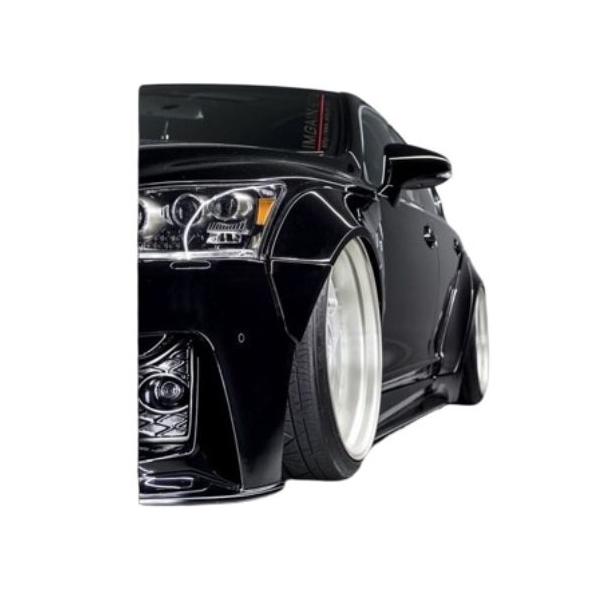 【AIMGAIN】 純VIP GT Type2 LEXUS レクサス 40系 LS 後期 LS460 LS600h F-SPORT フロントオーバーフェンダー エイムゲイン フロント フェンダー サイド エアロ 79,860円