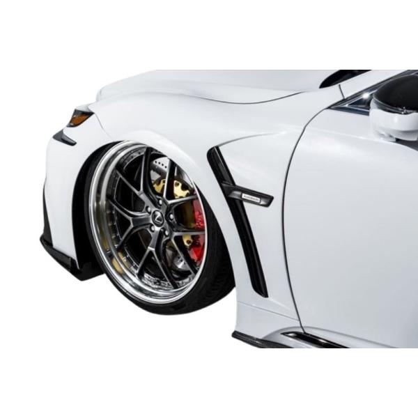 【AIMGAIN】 純VIP SPORT LEXUS レクサス 50系 LS 前期 F-SPORT LS500 LS500h フロントダクトフェンダー FRP製 2017.10- エイムゲイン フェンダー エアロ 105,600円