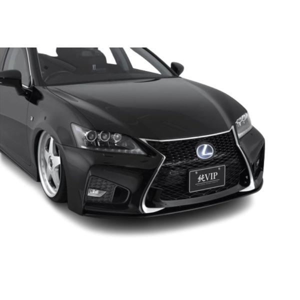 【AIMGAIN】 純VIP LEXUS レクサス 10系 GS 前期 GS450h GS350 GS250 GS300h フロントバンパースポイラー 2012.1-2015.11 エイムゲイン フロント エアロ|アイアンドアール