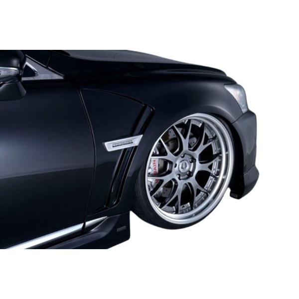 【AIMGAIN】 純VIP EXE LEXUS レクサス 40系 LS 後期 LS460 LS600h F-SPORT フロントフェンダーダクト エイムゲイン フロント フェンダー ダクト エアロ